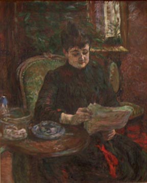 Henri de Toulouse-Lautrec Madame Aline Gibert, 1887