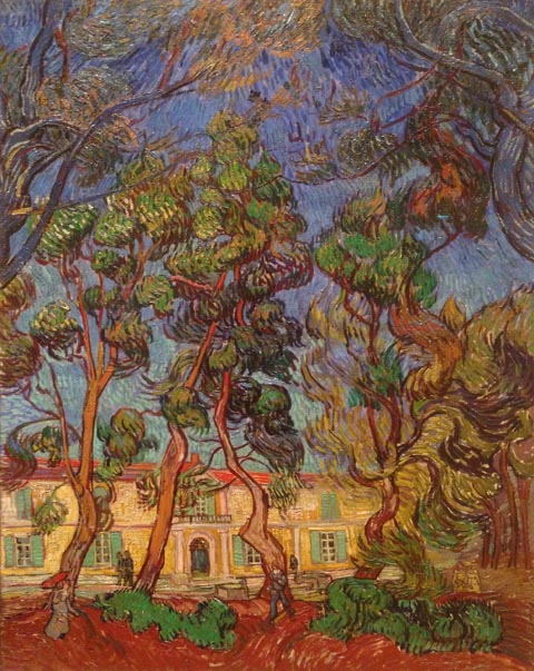 Hospital at Saint Remy, 1889, Vincent Van Gogh Hammer Museum, UCLA, Los Angeles