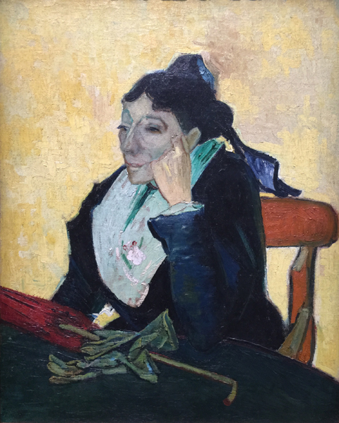 L'Arlesienne, 1888, Vincent Van Gogh, Musee d'Orsay, Paris 