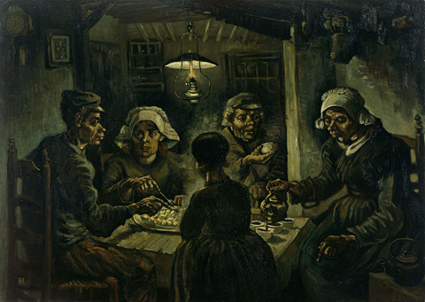 The Potato Eaters, April 1885, Vincent Van Gogh, Van Gogh Museum, Amsterdam