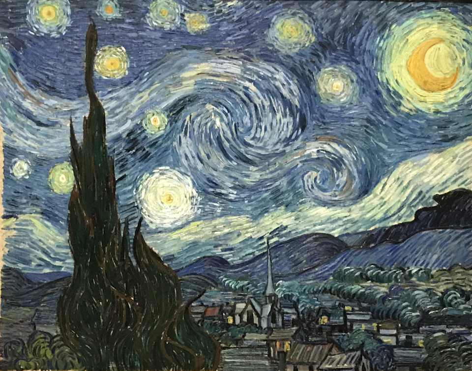 Starry Night, 1889, Vincent Van Gogh, Museum of Modern Art, New York