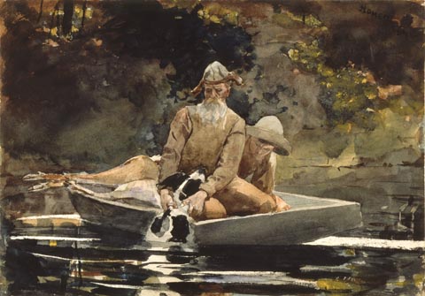 Winslow Homer, After the Hunt, 1892 Los Angeles County Museum of Art
