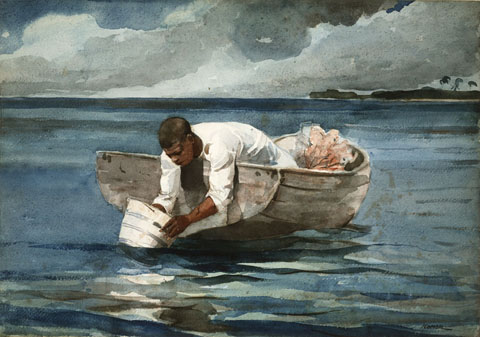 Winslow Homer, The Water Fan, 1898-99 The Art Institute of Chicago, Chicago, IL