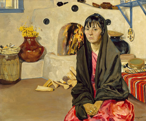 Walter Ufer, Anna, 1923 Museum of Fine Arts, Houston, Houston, TX