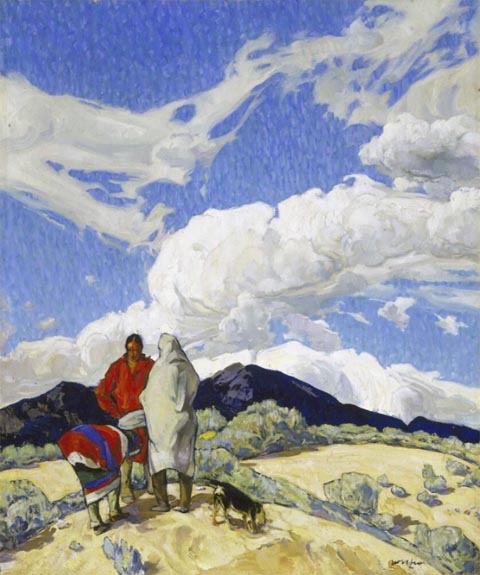 Walter Ufer, The Rendezvous, no date Museum of Fine Arts, Houston, Houston, TX