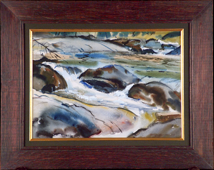 Rene Weaver, Tuolumne River, 1944
