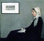 James Whistler Portrait of the Artists Mother Thumbnail
