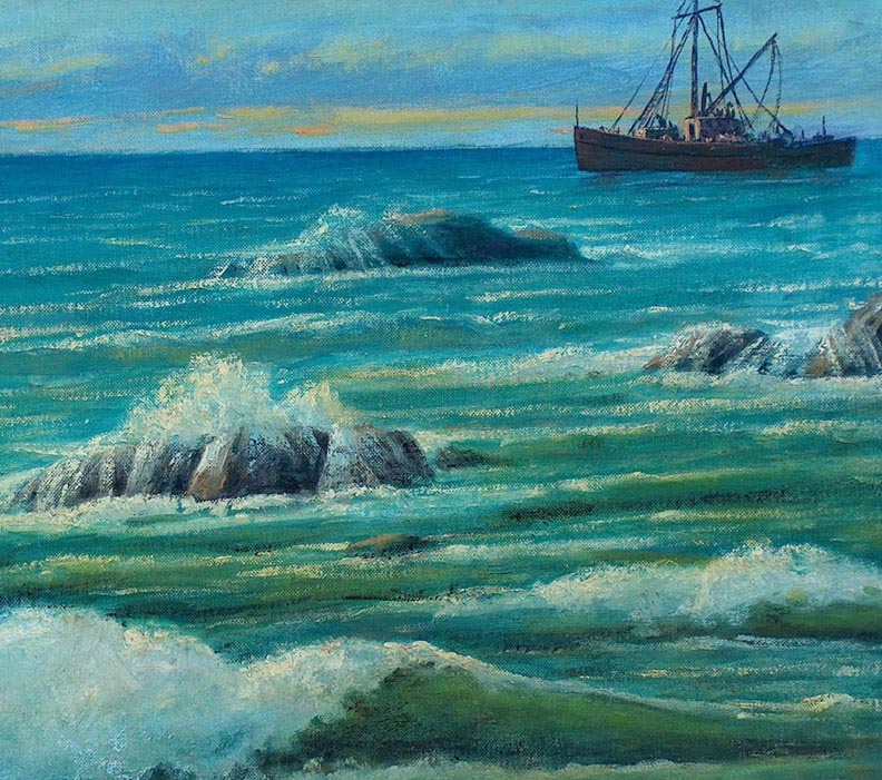 Paul Grimm Eterna Pacific 1968 closeup