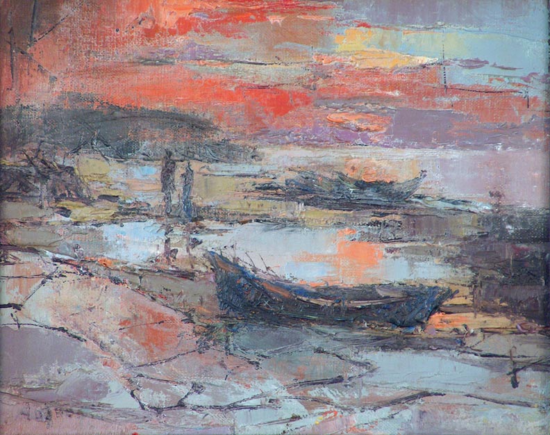 Joshua Meador Flaming Sunsent