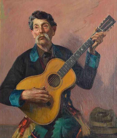 Arthur Merton Hazard, The Guitar Player 1925
