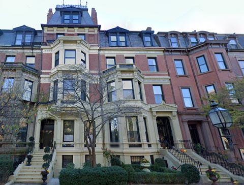 A property purchased by Arthur Merton Hazard in 2014 64 Commonwealth Avenue, Boston, Massachusetts used by Hazard as his studio and his Boston Art School location.