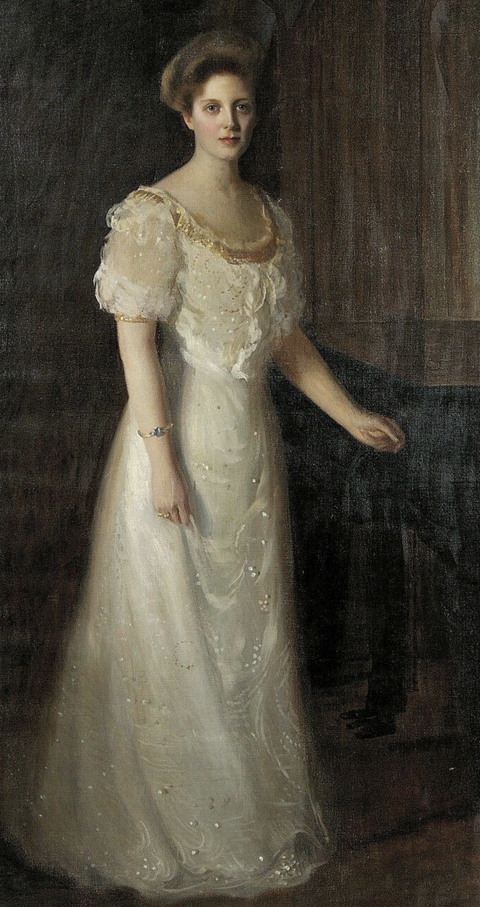Arthur Merton Hazard, Portrait of Irene Dutcher  of Hopedale, Massachusetts