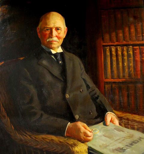  Arthur Merton Hazard, Portrait of William L. Douglas former Governor of Massachusetts 1905-1906