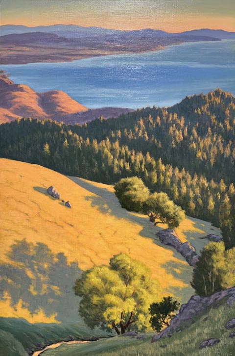 Terry Sauve, View from Tamalpais Studio 123, 855 Montrose Court Santa Rosa, Terry@TerrySauve.com / 415-867-8676