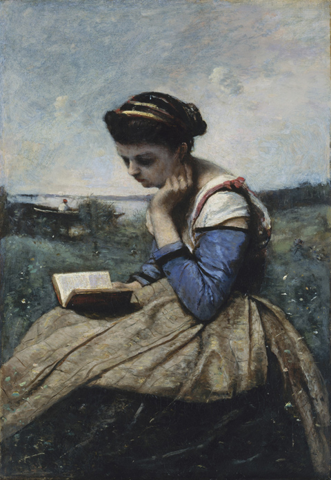 Camille Corot, A Woman Reading 1969-70 Metropolitan Museum of Art, New York