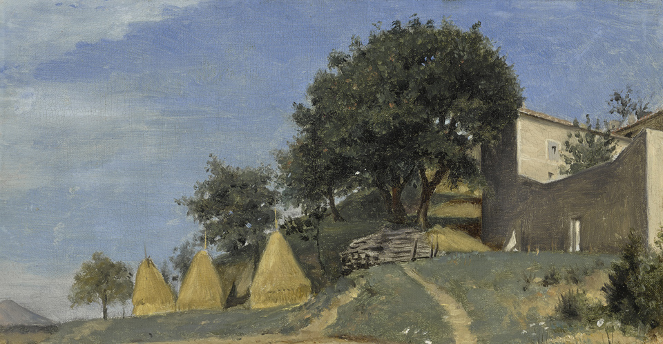 Camille Corot, Itialian Landscape in the Roman Campagna 1826-27, Kunsthaus, Zürich, Switzerland