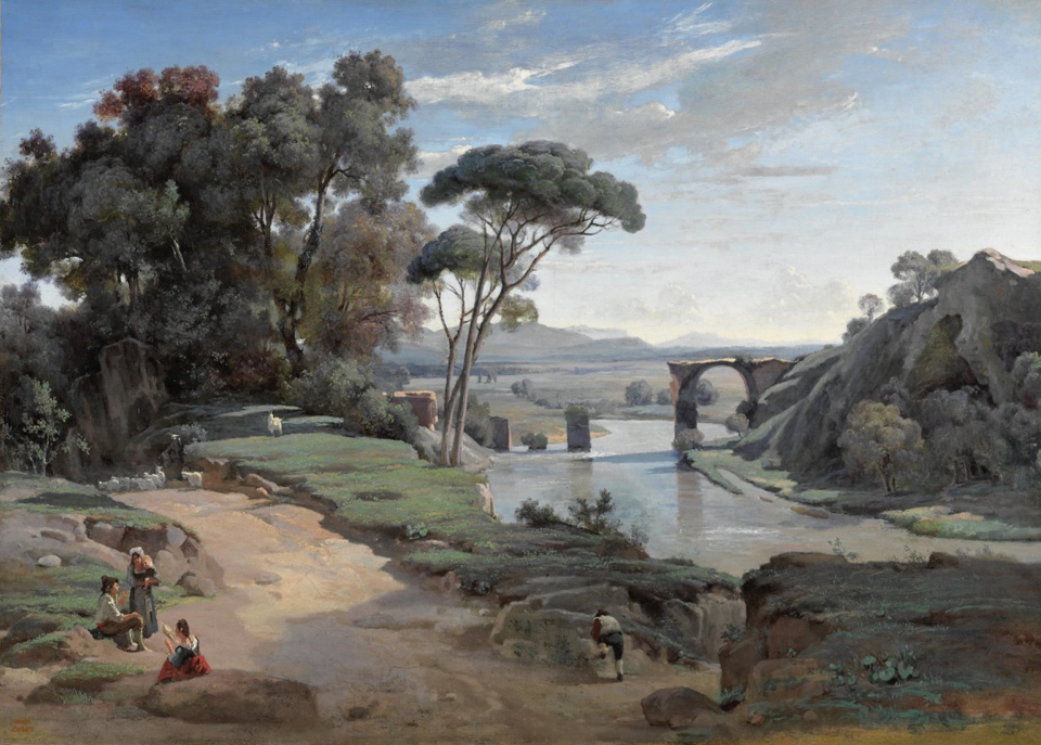 Camille Corot, The Bridge at Narni 1827, National Gallery of Canada, Ottowa