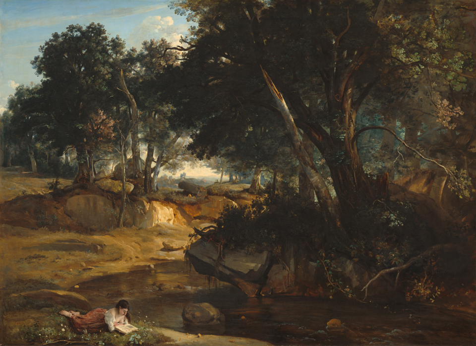 Camille Corot, Forest of Fontainebleau 1834, National Gallery of Art, Washington, D.C.