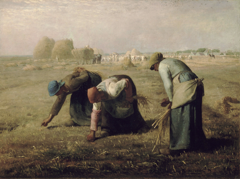Jean-François Millet, The Gleaners 1857, Musée du Louvre, Paris