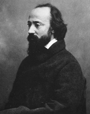 Photo portrait of  Charles-François Daugigny  by Nadar