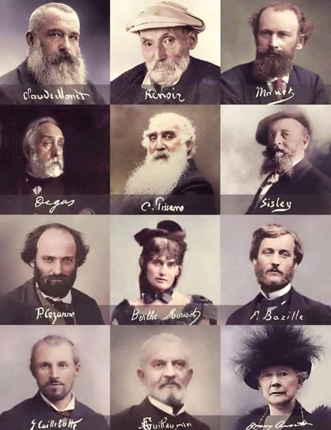 Photo Portraits of the Parisian Impressionists