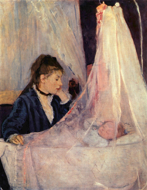 Berthe Morisot 1941-1895, The Cradle 1972, Musée d'Orsay, Paris