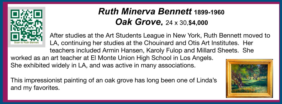 Ruth Minerva Bennett, Oak Grove