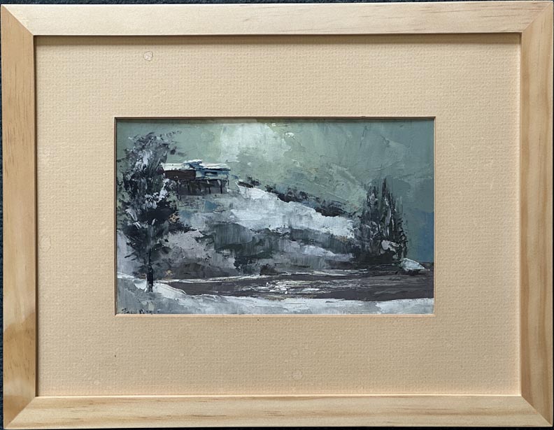 Fred Branson, Blizzard at Lake Gresdry 1969