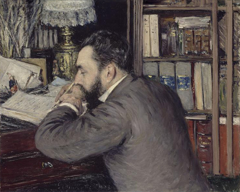 Gustave Caillebotte 1848-1894, Portrait of Henri-Cordier 1883, Musée d'Orsay, Paris
