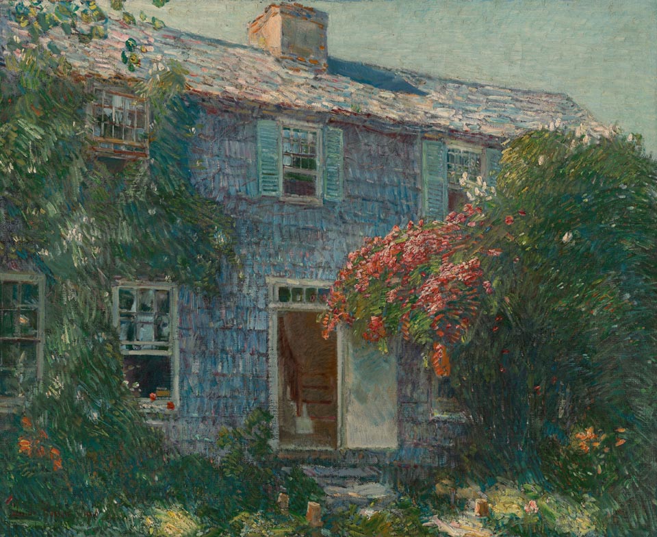 Childe Hassam, Old House at East Hampton 1916, National Gallery of Art, Washington, D.C