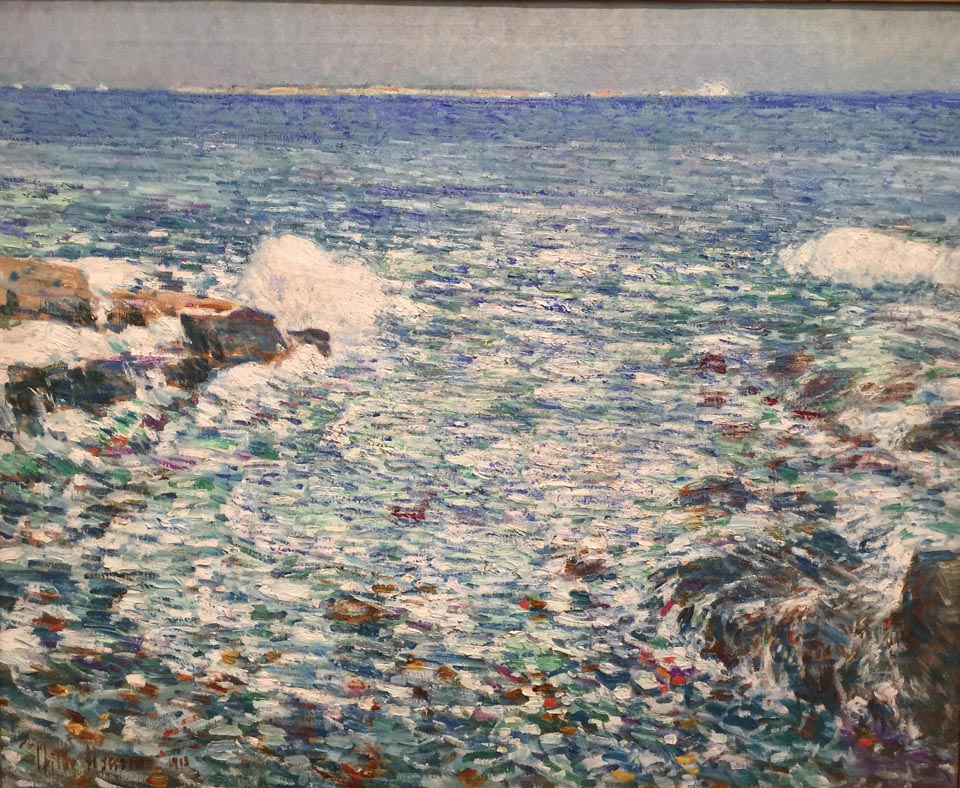 Childe Hassam, Surf, Isle of Shoals 1892, Metropolitan Museum of Art, New York