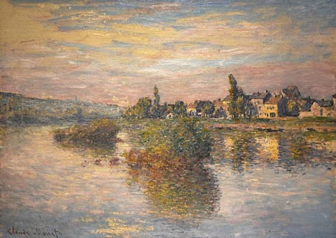 Claude Monet, Banks of the Seine at Lavacourt, 1879, The Frick, Pittsburgh