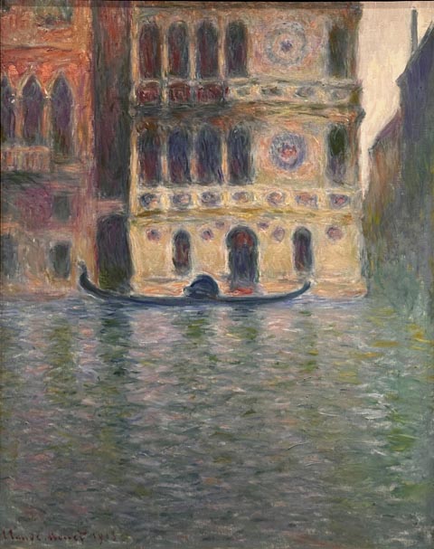 Claude Monet, The Palazzo Dario, 1908 Amgueddfa Cymru Museum, Wales 