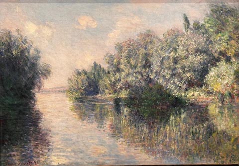 Claude Monet, The Seine near Giverny, 1885 the Denver Art Museum