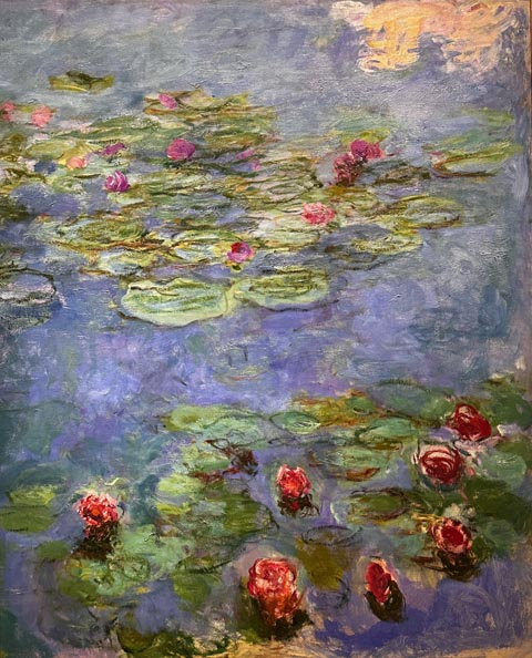 Claude Monet, Water Lilies, 1914-1917 Fine Arts Museums of San Francisco