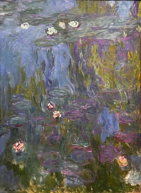 Claude Monet, Water Lilies, 1914-1917 collection of Diane B. Wilsey