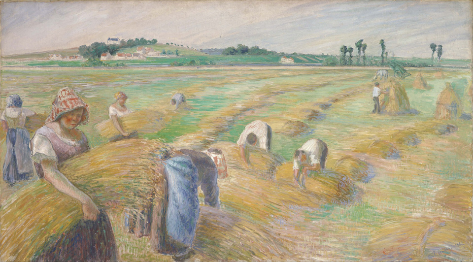 Camille Pissarro, The Harvest 1882 National Museum of Western Art, Tokyo, Japan