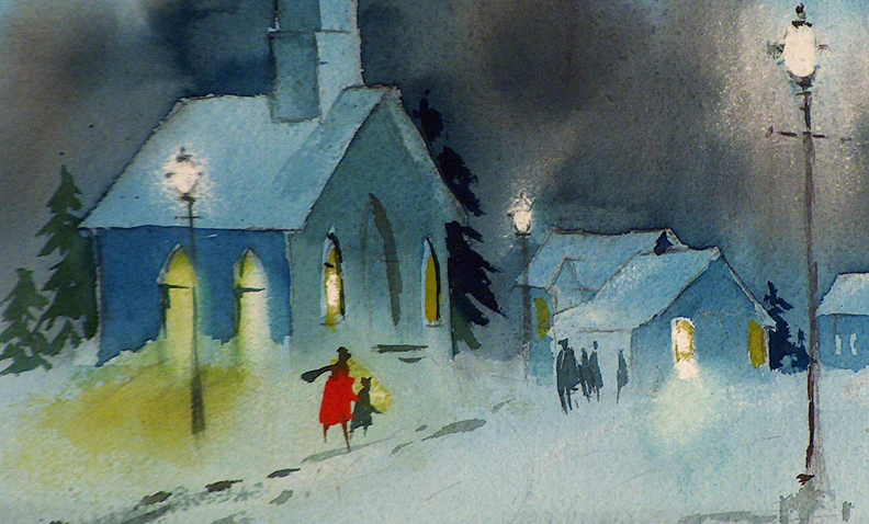 Sam Cook Winter Twilight Closeup