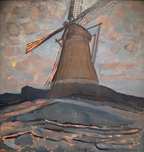  Piet Mondrian 1872-1944, Windmill, c1917, Dallas Museum of Art