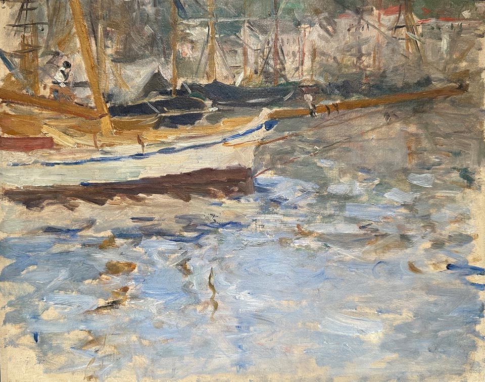 Berthe Morisot 1841-1895, The Port of Nice 1881-1882, Dallas Museum of Art