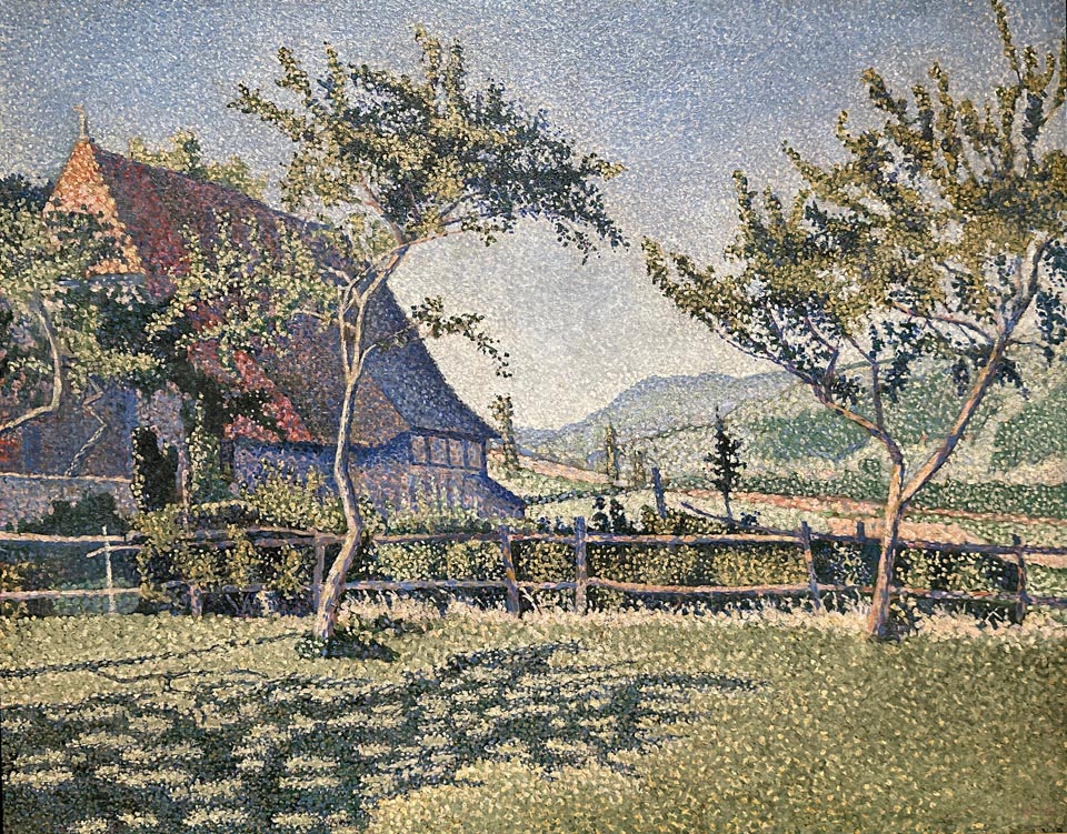 Paul Signac 1863-1935, Comblat-le-Chåteau, the Meadow (Le Pré), Opus 161,, Dallas Museum of Art