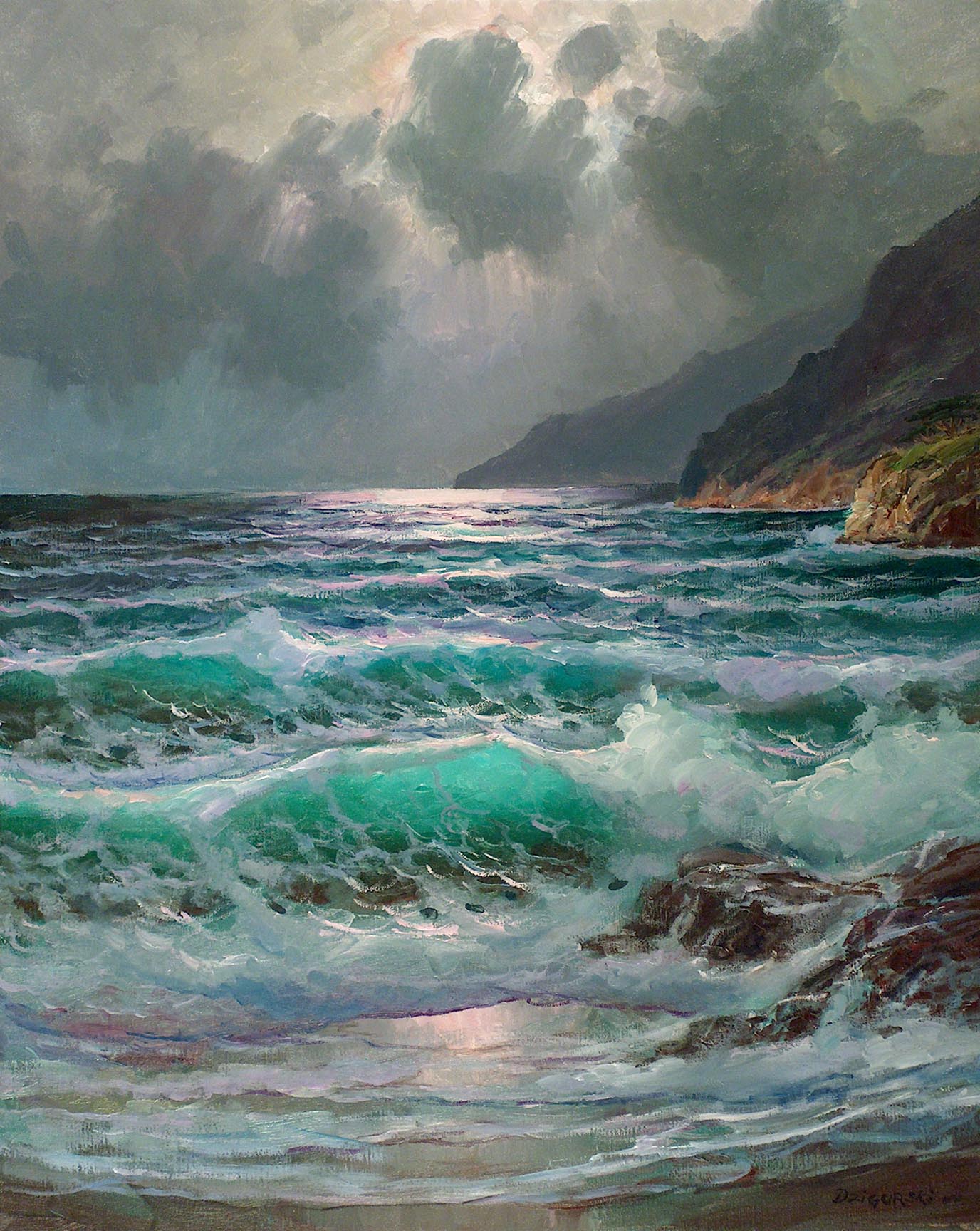 Alex Dzigurski II Pacific Moonlight
