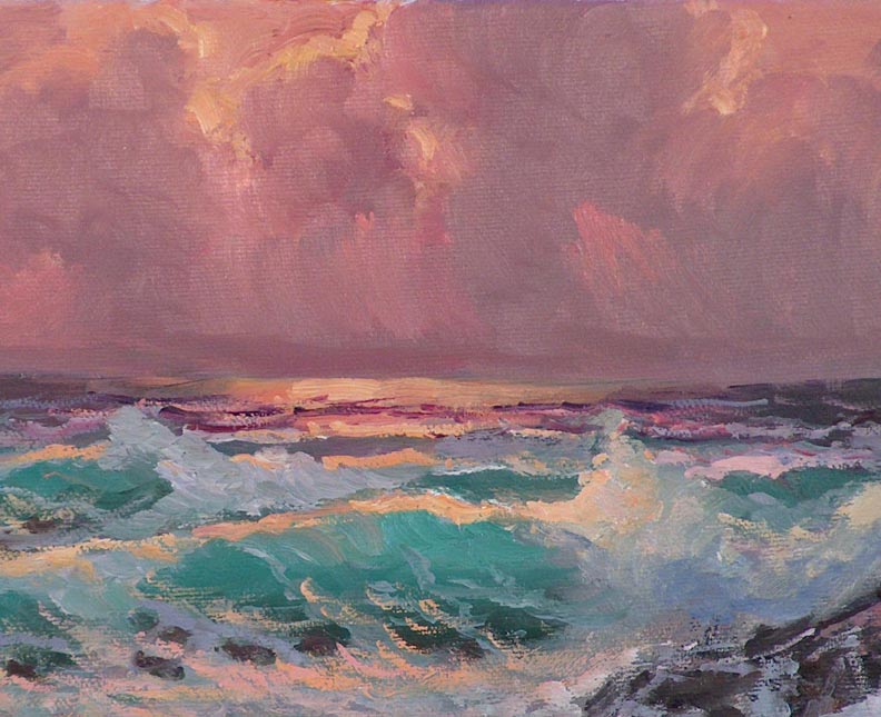 Alexander Dzigurski II Sunset Radiance Closeup