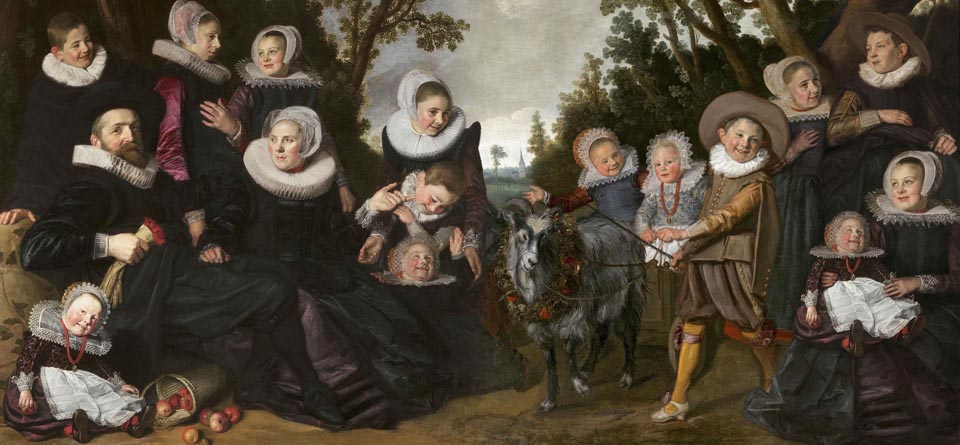 Frans Hals, A Family Reunion 1623-25, Royal Museums, Belgium