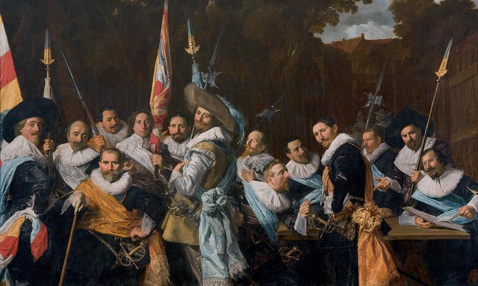 Frans Hals, Meeting of the Officers of the St. Adrian Militia Company, 1663, Frans Hals Museum, Haarlem, Netherlands
