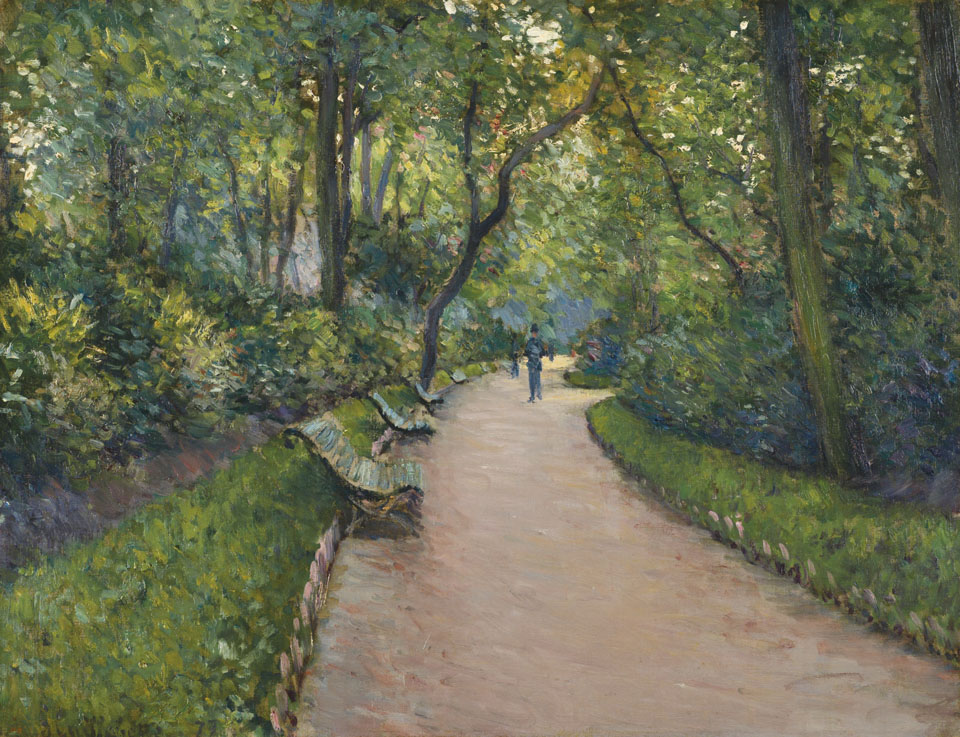 Gustave Caillebotte 1848-1894, Le Parc Monceau 1877, Private Collection