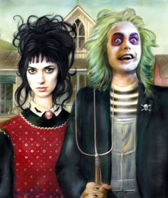 American Gothic Parody, Beetlejuice