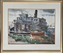 Harold Gretzner, Bayside Houseboaat