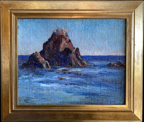 Arthur Merton Hazard, Bird and Seal Rock, California Available, Bodega Bay Heritage Gallery Collection