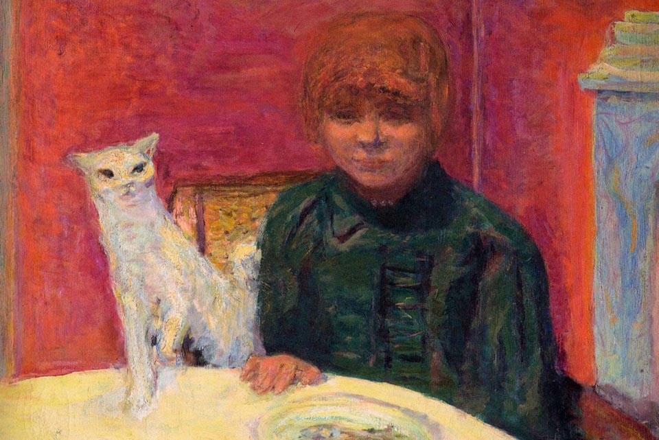 Pierre Bonnard, The Demanding Cat Musee d'Orsay, Paris